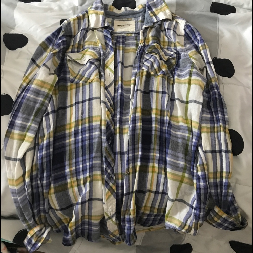stripped flannel